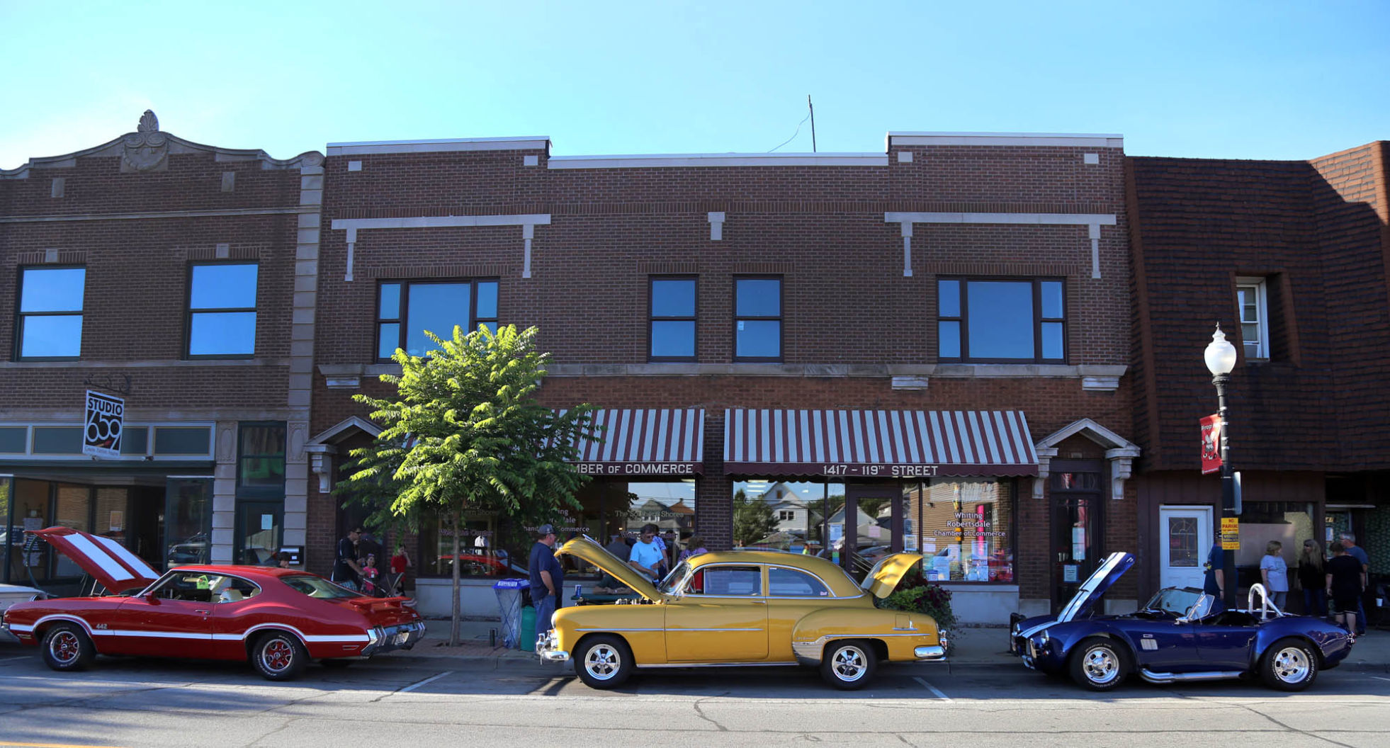 Downtown Whiting's Hollywood Cruise Night